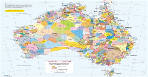 Aboriginal Countries Map