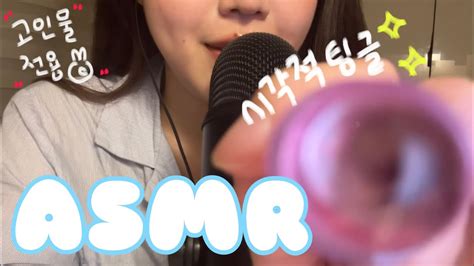 ASMR 고인물들을 위한 추억의 립글로스 립오일 입소리 시각적팅글 Fast Aggressive Lipgloss