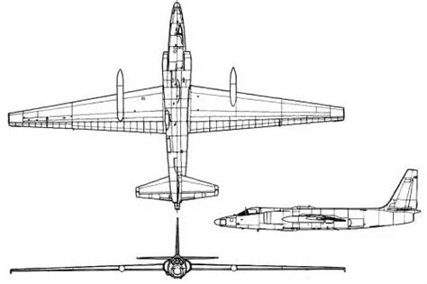 Pin by Yves Lessard on U-2 Spy Plane | Technical drawing, Spy plane ...