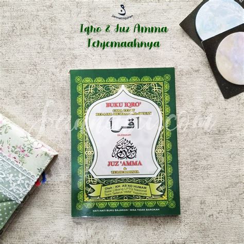 Jual Buku Iqro Plus Juz Amma Dan Terjemahan Ukuran Sedang A Cover