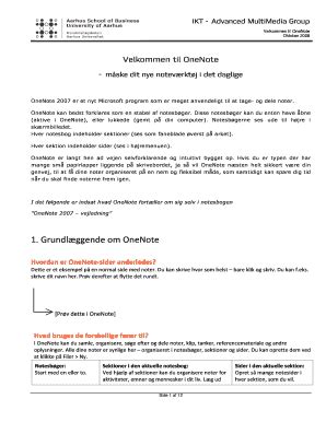Fillable Online Microsoft OneNote Tutorial Everything You Need To Know