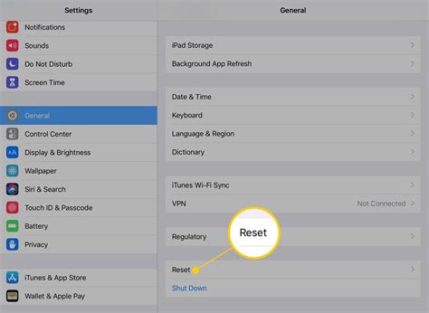 How To Reset Your Ipad And Erase All Content