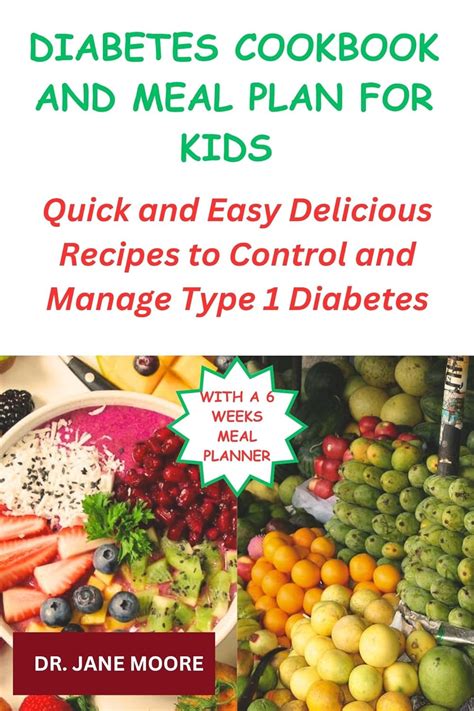 Amazon.com: DIABETES COOKBOOK AND MEAL PLAN FOR KIDS : Quick and easy ...