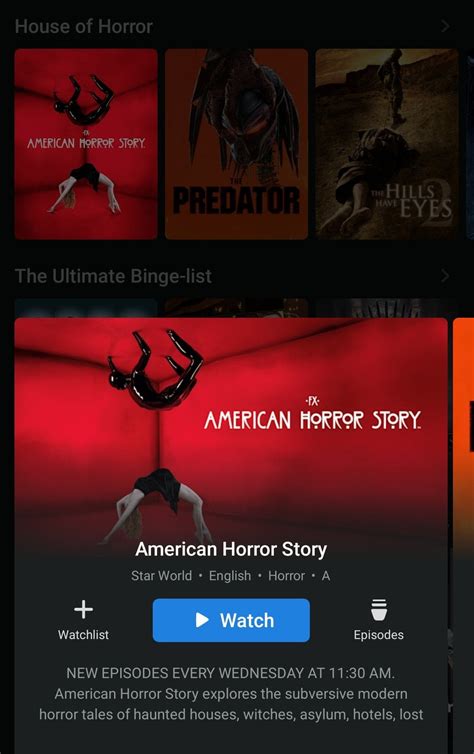 AHS Season 11's first two episodes are now streaming on D+H. : r ...