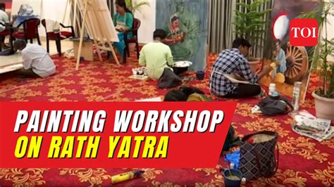 Odisha: Lalit Kala Academy organises painting workshop on ‘Rath Yatra’ in Puri | News - Times of ...