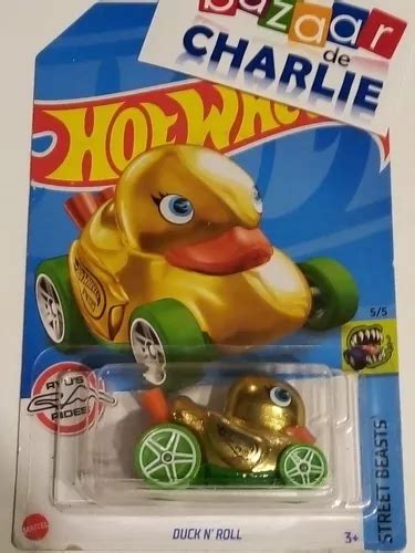 Hot Wheels 2022 Th Duck And Roll pato Dorado Cuotas sin interés