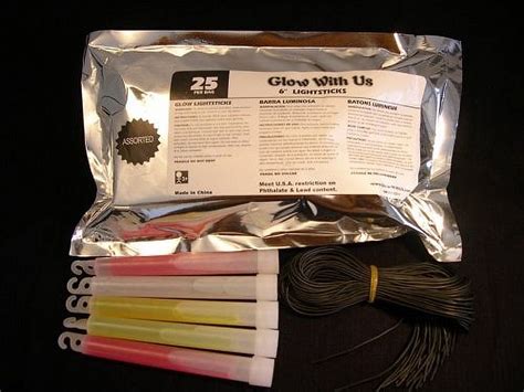 Glow Sticks Bulk Wholesale, 100ct 6" Glow Stick Light Sticks White ...