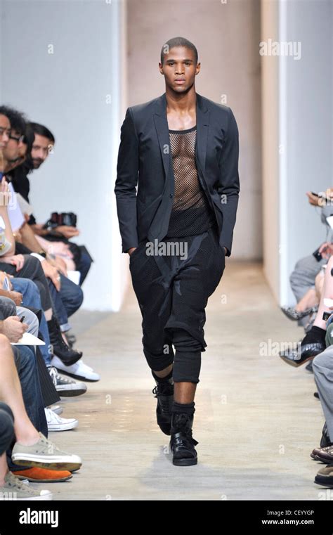 Givenchy Paris Ready To Wear Spring Summer Male Model Wearing A