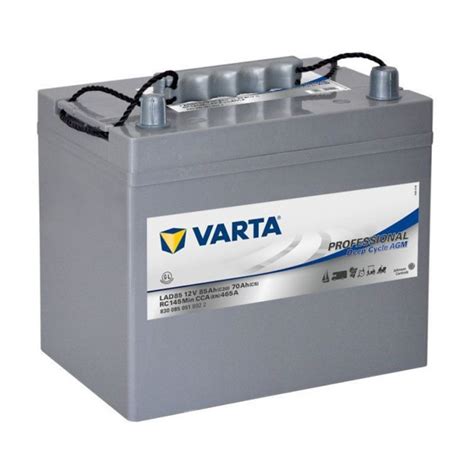 Batterie VARTA Professional DC AGM LAD85 12V 85Ah 260x169x231