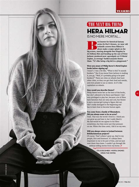 Hera Hilmar - actress - biography, photo, best movies and TV shows
