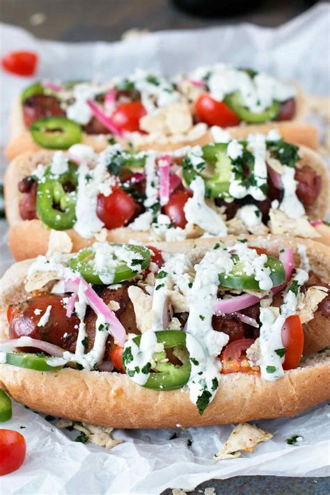 Spicy Bacon-Wrapped Bratwurst with Pickled Red Onion | Cake 'n Knife
