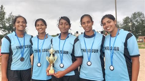 Thrissur District Women Tug Of War Team Has Secured Second Runner Up