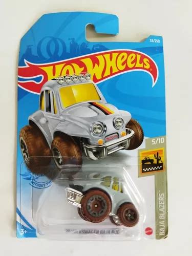 Hot Wheels 70 Volkswagen Baja Bug Vocho Gris 33 250 MercadoLibre