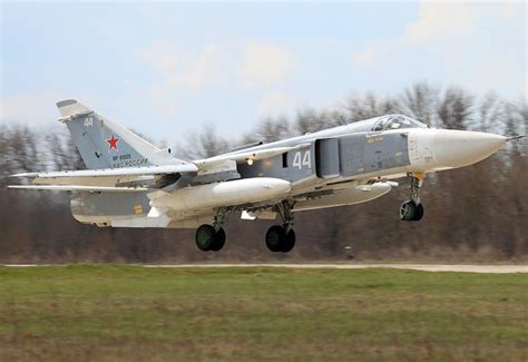 Sukhoi Su 24 Fencer Long Range Strike Attack Aircraft