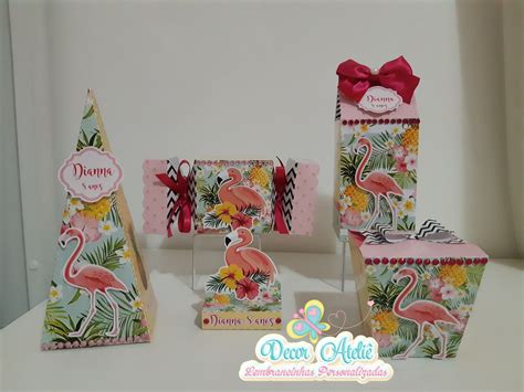 Kit Clássico Flamingo 30 Itens Elo7 Produtos Especiais