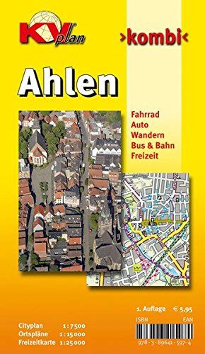 Jp Ahlen Kvplan Radkartewanderkartestadtplan 125000