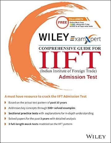 Wiley S Examxpert Comprehensive Guide For Iift Indian Institute Of