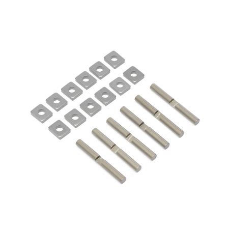 Cross Pins Support Blocks Al 5T MINI WRC TLR352001 Spektrum