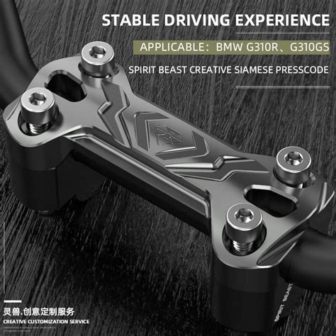 ปรบโฉม Spirit Beast Motorcycle Handlebar Riser Pressure Code mount