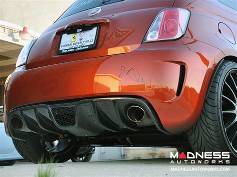 Fiat Abarth T Rear Diffuser By Autoplus Carbon Fiber Fiat