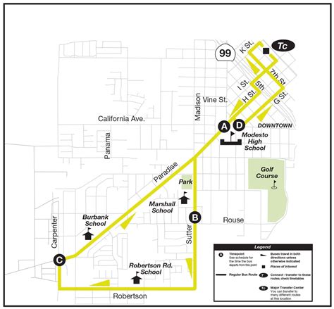 Route 21 | Modesto Area Express, CA