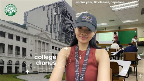 Dlsu College Diaries ☁️ Senior Year Ftf Classes And Capstone Youtube