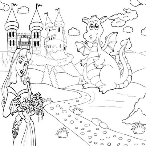 Princes Castles To Color Clip Art Library