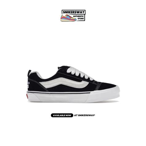 Vans Vault X Imran Potato Knu Skool Vr3 Lx Black White Original Lazada Ph