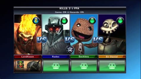 Playstation All Stars Battle Royale Arcade Mode Sweet Tooth Story