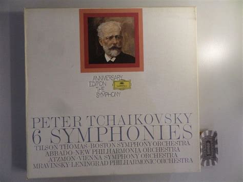 Peter Tschaikowsky Symphonies Vinyl Lp Box Set