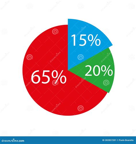 Modern Vector Abstract Pie Chart Infographics Elements Can Be Used