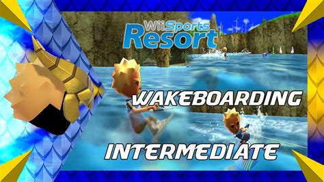 Wii Sports Resort Wakeboarding Intermediate Youtube