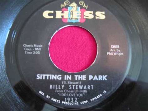 Billy Stewart Sitting In The Park Youtube