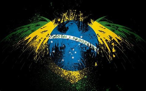 HD wallpaper: art, arts, brasil, brazil, flag | Wallpaper Flare