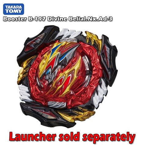 Takara Tomy Beyblade Burst Ultimate B 197 Booster Divine Belialnxad 3