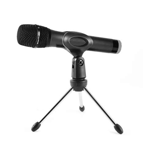 Professional Mini Desktop Microphone Stands Universal Adjustable Microphone Holder Mic Tripod ...