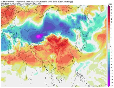 Jim Yang On Twitter After A December With Active Cold Air And Low Temperature China Is