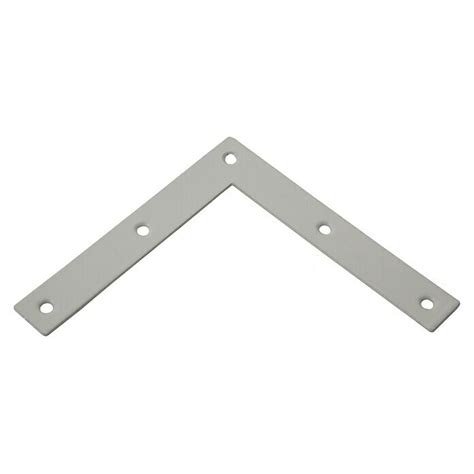 Stabilit Kutni nosač D x Š x V 100 x 15 x 100 mm Bijele boje BAUHAUS