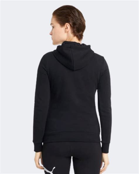 Puma Essentials Logo Women Lifestyle Hoody Black 58679101 Mike Sport Iraq