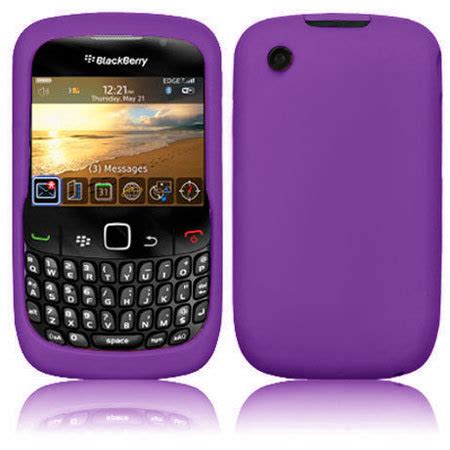 Silicone Skin For The BlackBerry Curve Purple