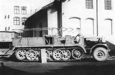 Sd Kfz Famo Ton Halftrack World War Photos