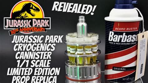 Get Ready To Shell Out The Jurassic Park Cryogenics Cannister Prop