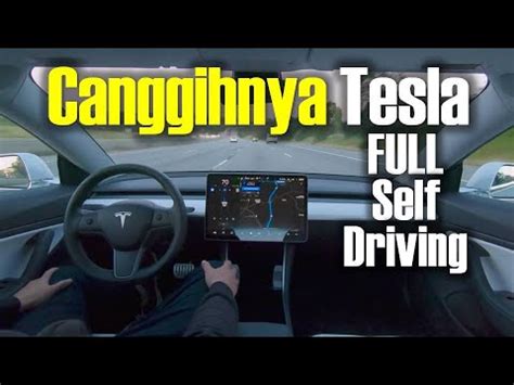 Canggihnya Mobil Tesla Mengemudi Sendiri Autopilot Fsd Youtube