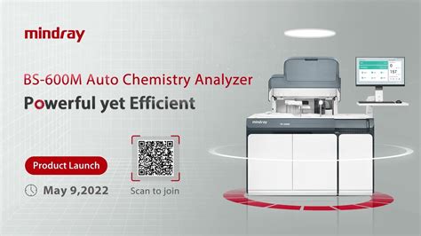 Join Mindray BS 600M Chemistry Analyzer Launch Event YouTube