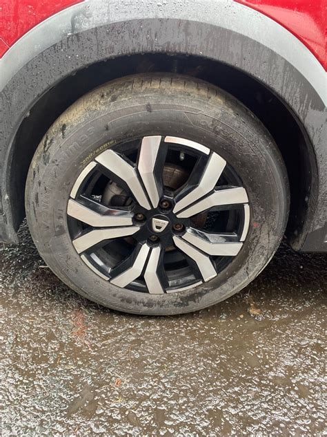 2022 Dacia Sandero Mk3 16 Diamond Cut Alloy Wheel And Tyre 3