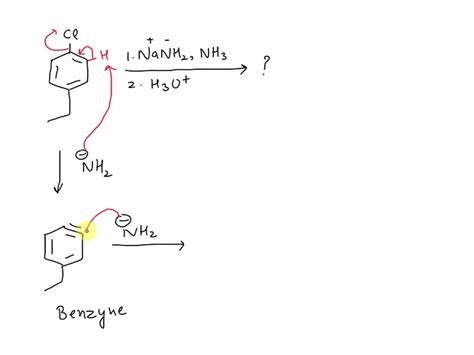 SOLVED: Testbank, Question 122: The following reaction will occur via which mechanism? NaNH2 ...