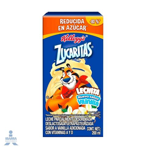 Bebida Kelloggs Zucaritas Deslactosada 200 Ml Ibarra Mayoreo