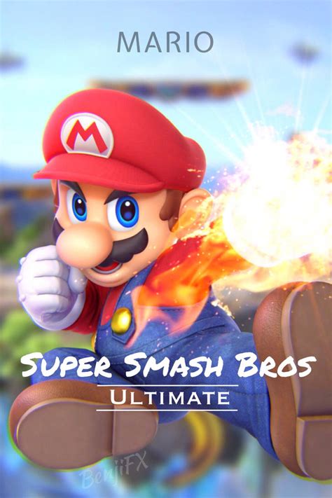 Super Smash Bros Ultimate - Mario [FX] by BenjiFX on DeviantArt