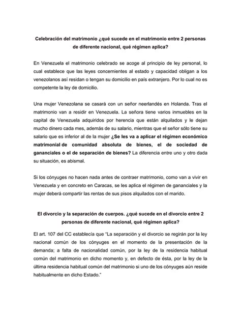 Derecho De Familia Internacional Pdf