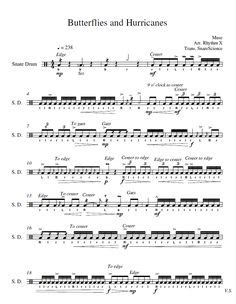 28 Marching Percussion ideas | percussion, drum sheet music, drums sheet